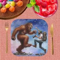 Bigfoot Encounter Party Paper Plates