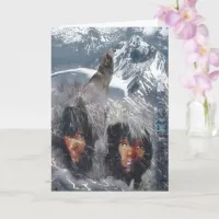 Native Spirit of Alaska Thinking of You Get Well   Card