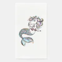 Summer Unicorn Paper Guest Towels