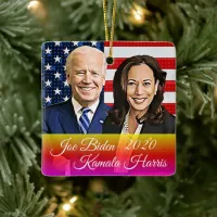 Biden and Harris  Keepsake Souvenir 2020 Ceramic Ornament