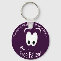 Free Fallen Keychain