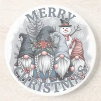 Christmas Gnomes Coaster