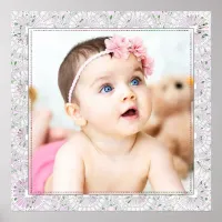 Large Baby Photo Poster