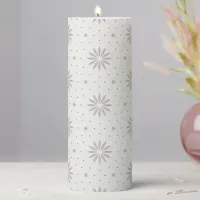 Patterned Pillar Candle