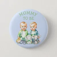 Personalized Mommy to be Baby Shower Button