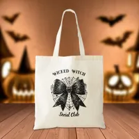 Wicked Witch Social Club Coquette Tote Bag