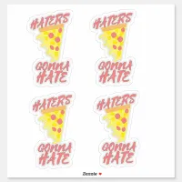 Pineapple on Pizza Epic Snarky Slogan Stickers