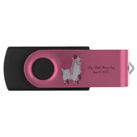 Llama Bride Flash Drive