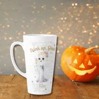 Drink Up, Ghoul! Halloween fall Latte Mug