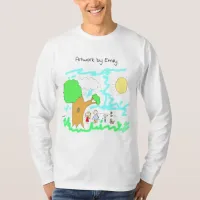 Add your Child's Artwork to this   T-Shirt