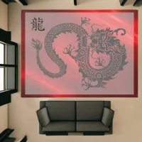 Chinese Zodiac Year of the Dragon | Rug