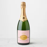 Veuve Before Vows Bachelorette Weekend Itinerary Sparkling Wine Label