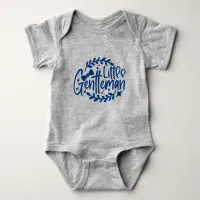 Cool Typography Baby Bodysuit