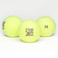 Hot Mechanic Dad Tennis Balls