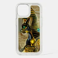 Ancient Egyptian Cat Goddess Bastet AI Art iPhone 15 Case