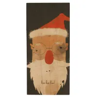 Shabby Santa Wood Flash Drive