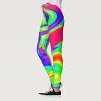 Abstract and Colorful Leggings