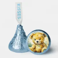 Watercolor Illustration Teddy Bear Baby Shower Hershey®'s Kisses®