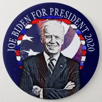 Joe Biden for President 2020 US Election Rally Button