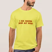 A Writer's Roar Men's T-shirt