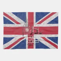 Flag and Symbols of Great Britain ID154 Kitchen Towel