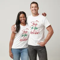 joy to the world Tri-Blend shirt