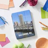 Baltimore's Inner Harbor World Trade Center Photo iPad Air Cover