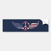 Peace in America Bumper Sticker