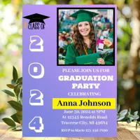 Class of Year Graduation Party Invitation Card