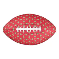 Christmas Holiday Charm Pattern 03 -  Football