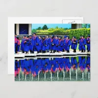 Graduation Class of 20XX by Water Announcement Postcard