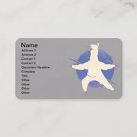 Llama Yoga Business Card