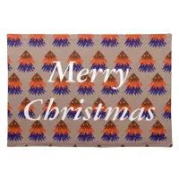 Multicolored Christmas Tree - Cloth Placemat