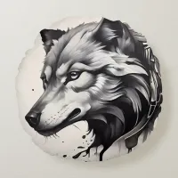 Cushion Throw Wolf Pillow