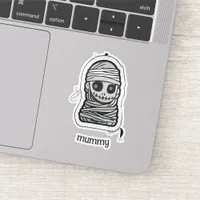 Spooky Mummy Sticker