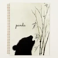 Panda Silhouette Planner