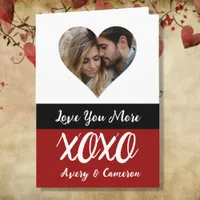 Personalized Photo Valentine's Day  Card