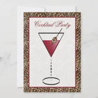 snazzy Cocktail party Invitation