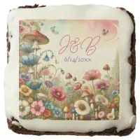 Personalized Cottage Core Wedding  Brownie