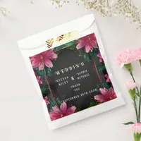 Blossoming Romance: A Full Floral Wedding Theme Favor Bag