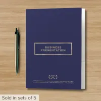 Simple Elegant Presentation Folder with Logo