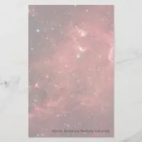 North America Nebula Infrared Stationery