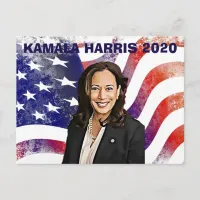 Kamala Harris for President 2020 Election Postcard