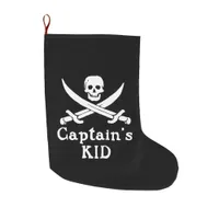 Captain's Kid  Large Christmas Stocking