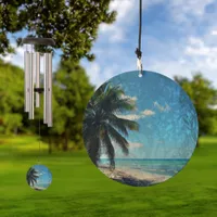 Caribbean Blue Wind Chime