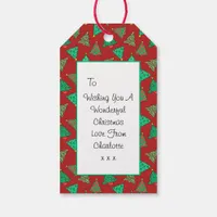 Christmas Tree | Custom Red Gift Tags