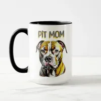 Pit Bull Mom | Dog Lover's  Mug