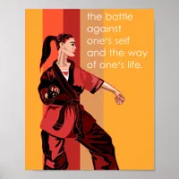 The Inner Battle: Embracing the Way of Life Poster