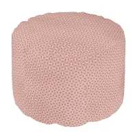 Rose Gold Shimmer Weave ID125 Pouf