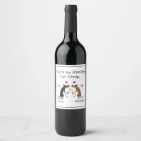 You're My Riesling for Living Wine Label